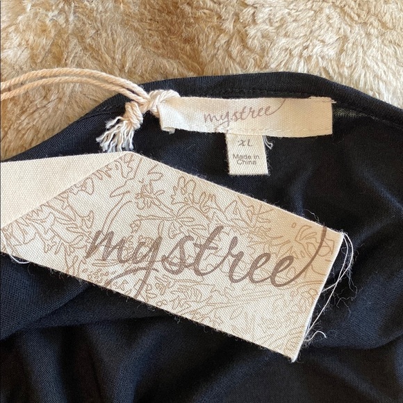 My Stree Elegant Black Mini Dress Size  XL - Picture 6 of 7